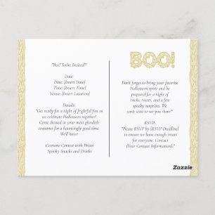 Halloween Ghobly Briefkaart