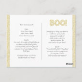 Halloween Ghobly Briefkaart (Achterkant)