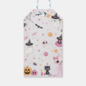 Halloween Ghost 1e Verjaardagsfeest Cadeaulabel (Achterkant)