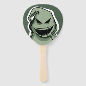 Halloween Ghost aangepaste tekst hand fan set Handwaaier (Voorkant)