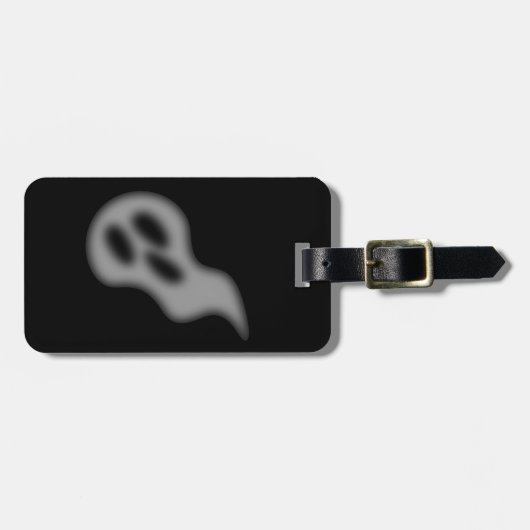 Halloween Ghost Bagagelabel (Voorkant horizontaal)