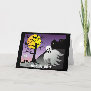 Halloween Ghost Bats 10% korting op verkoop Kaart