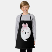 Halloween Ghost Black White Schort (Gedragen)