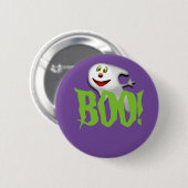 Halloween Ghost Button Pin (Voorkant /achterkant)