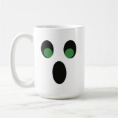 Halloween Ghost Café Mug 15 oz (Gauche)