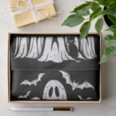 Halloween Ghost Cats Lover Herfst Spooky Season Tissuepapier (Geschenk)