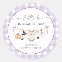 Halloween Ghost Clothesline Baby Shower