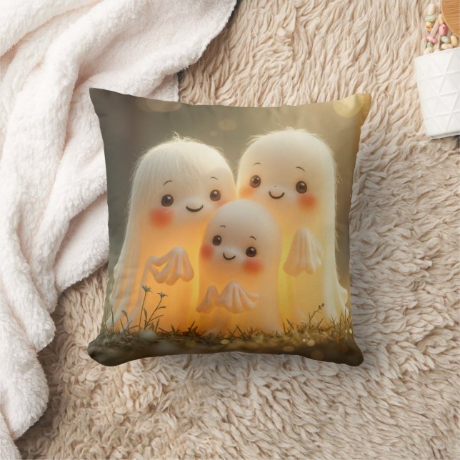 Halloween Ghost Cuties Kussen (Deken)