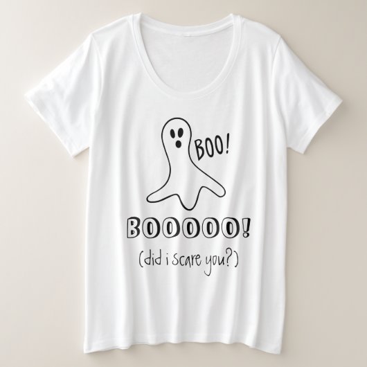 Halloween Ghost dit BOW Je t'ai fait peur (Design devant)