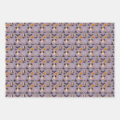 Halloween Ghost Dog Pumpkin Inpakpapier Vel (Voorkant 2)