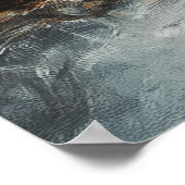 Halloween Ghost en Black Cat Poster (Hoek)