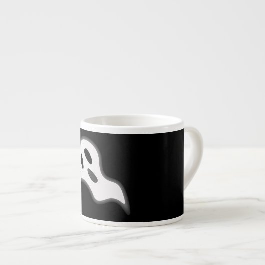 Halloween Ghost Espresso Mok (Voorkant rechts)