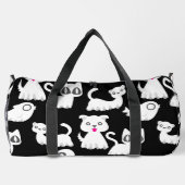 Halloween Ghost Ferret Dog Black Plunjezak (Achterkant)