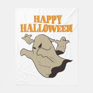 Halloween - Ghost Fleece Deken
