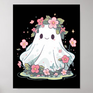 Halloween Ghost Flower Kostuum Vrouwen Meisjes Hal Poster