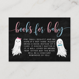 Halloween Ghost Gender Reopenbaart Book Request Informatiekaartje
