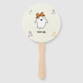 Halloween Ghost Geslacht Onthullen Stemfan Handwaaier (Achterkant)