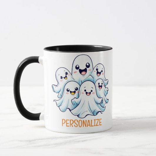 Halloween Ghost Group Mok (Links)