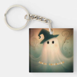 Halloween/Ghost/Herfst/Whimsical Ornament Sleutelhanger