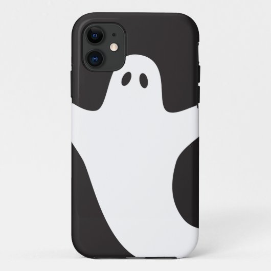 Halloween Ghost Hoesje-Mate Hoesje (Achterkant)