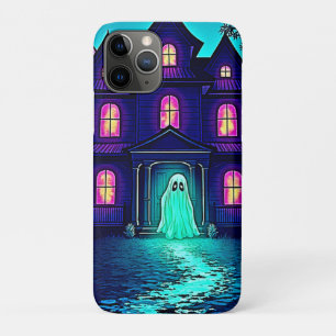 Halloween Ghost House ontwerp iPhone 11 Pro Hoesje