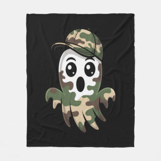 Halloween Ghost Kids Fleece Deken