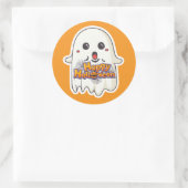 Halloween Ghost Kiss-Cut Stickers (Tas)