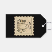 Halloween Ghost Lantaarn – “Hey Boo” Cadeaulabel (Voorkant (Horizontaal))