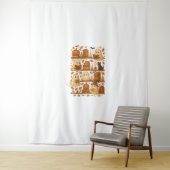 Halloween Ghost Lezen Boeken Lover Wandkleed (In situ)