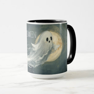 Halloween Ghost Mok   Spooky Coffee Cup
