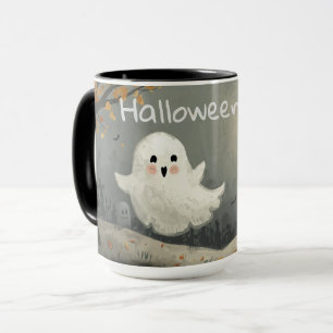 Halloween Ghost Mok Spooky Coffee Cup