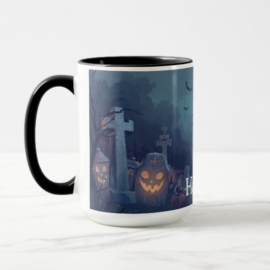 Halloween Ghost Mok | Spooky Coffee Cup | (Links)