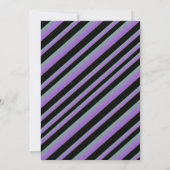 Halloween Ghost Notre Petit Boo Purple Invitation (Dos)