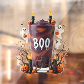 Halloween Ghost Party Fun Spooky Decoraties Raamsticker (Vel 2)