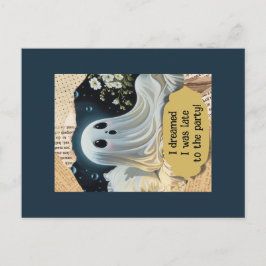 Halloween Ghost Party Uitnodiging Briefkaart