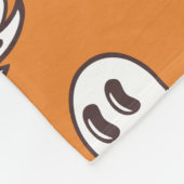 Halloween Ghost Pattern Blanket Fleece Deken (Hoek)