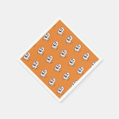 Halloween Ghost Pattern Papier servet (Hoek)