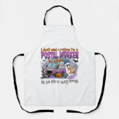 Halloween Ghost, postbode Schort (Voorkant)