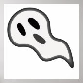 Halloween Ghost Poster (Voorkant)