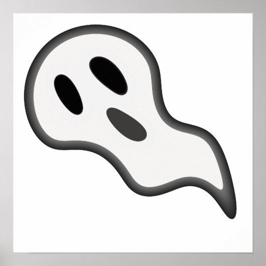 Halloween Ghost Poster (Voorkant)