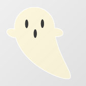 Halloween Ghost Raamsticker (Vel)