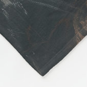 Halloween Ghost Rijden op een zwarte kat Fleece Deken (Hoek)