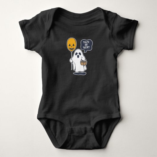 Halloween Ghost Romper (Voorkant)