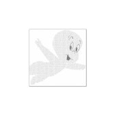 Halloween Ghost Rubberstempel (Afrduk)