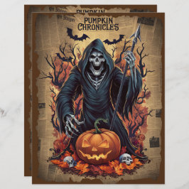 Halloween Ghost Scrapbook Papier