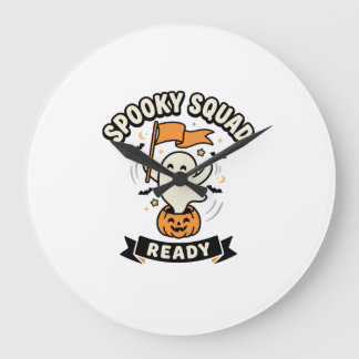 Halloween Ghost Squad Grote Klok