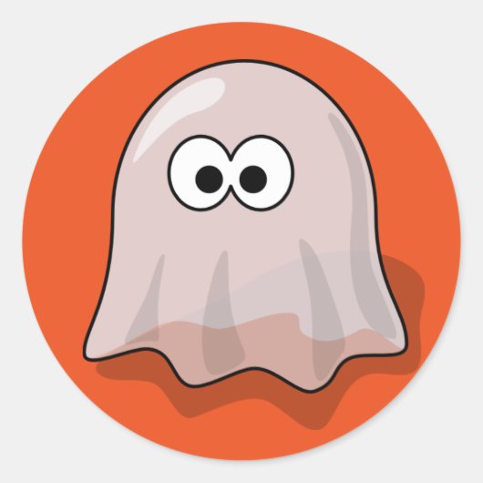 Halloween Ghost Stickers (Voorkant)