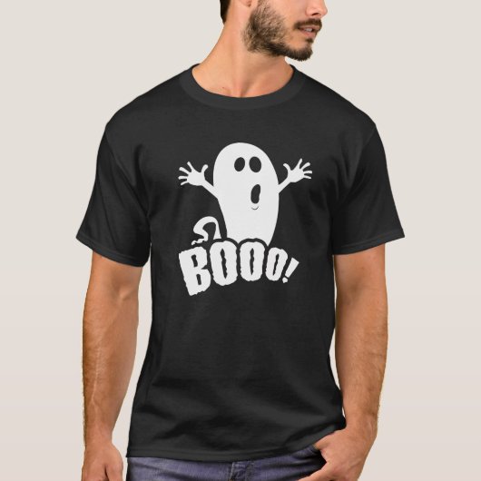 Halloween Ghost T-Shirt (Voorkant)