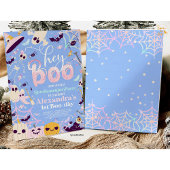 Halloween Ghost Verjaardag Uitnodiging Feest Hey B