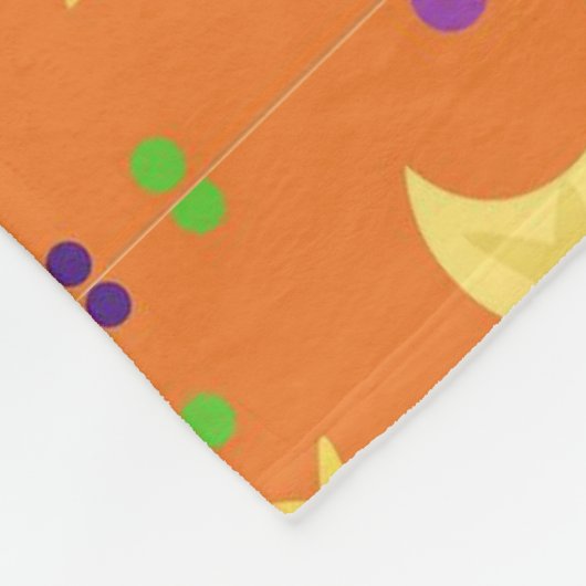 Halloween Ghost, vleermuizen, heks Petten Fleece Deken (Hoek)